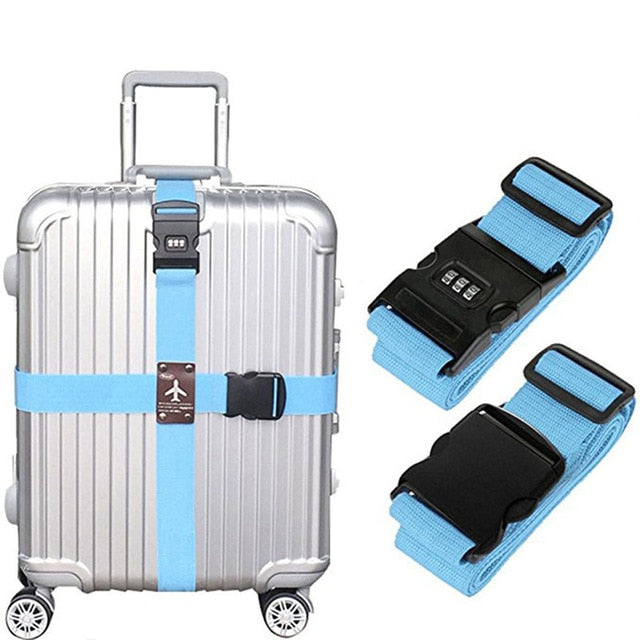 Detachable Cross Travel Luggage Strap