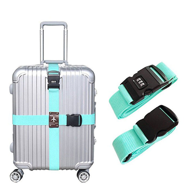 Detachable Cross Travel Luggage Strap