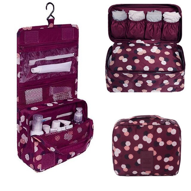Travel storage 3Pcs/set Cosmetic Bag